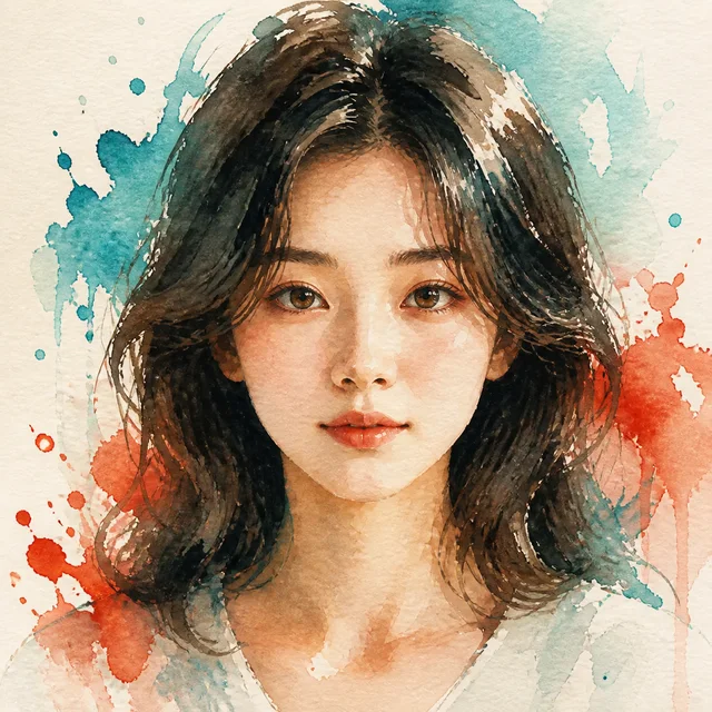 水彩风格示例